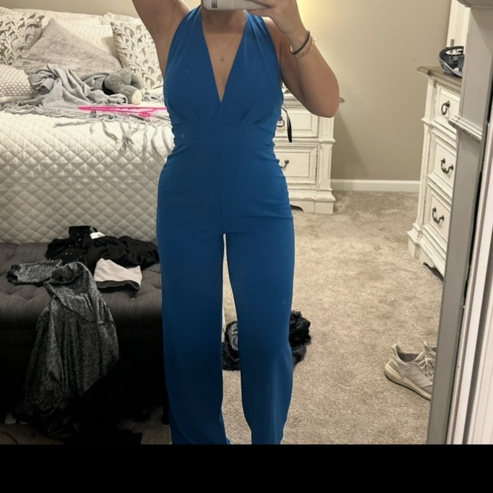 Blue Women's Jumpsuit